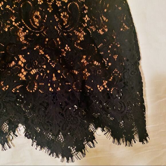 NWOT FOR LOVE AND LEMONS Vika Black Lace Miniskirt Sz. S - Picture 4 of 6